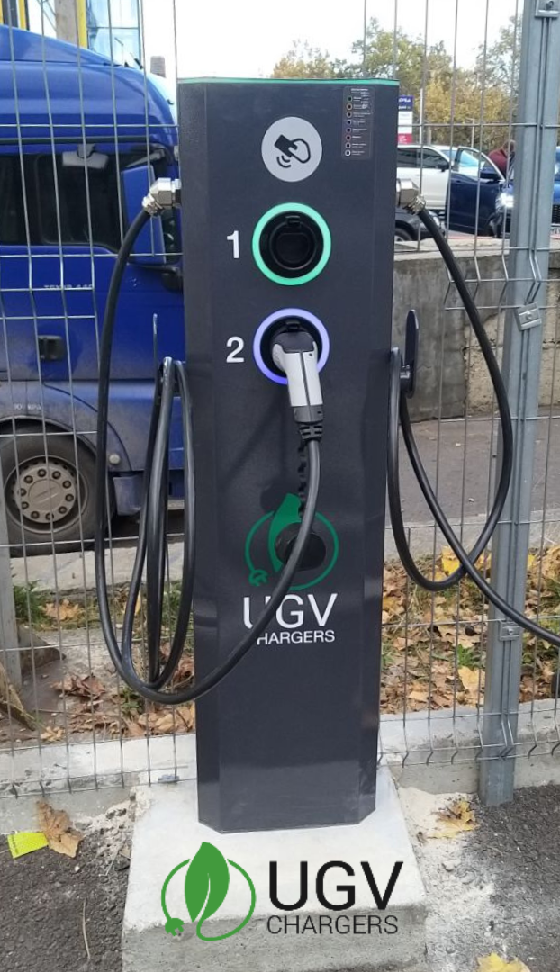 Poznaj stację wolnego ładowania model G firmy UGV Chargers w sieci operatorów GO TO-U w Mołdawii