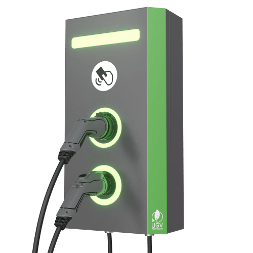 Dvojportová nástenná nabíjacia stanica 44 kW