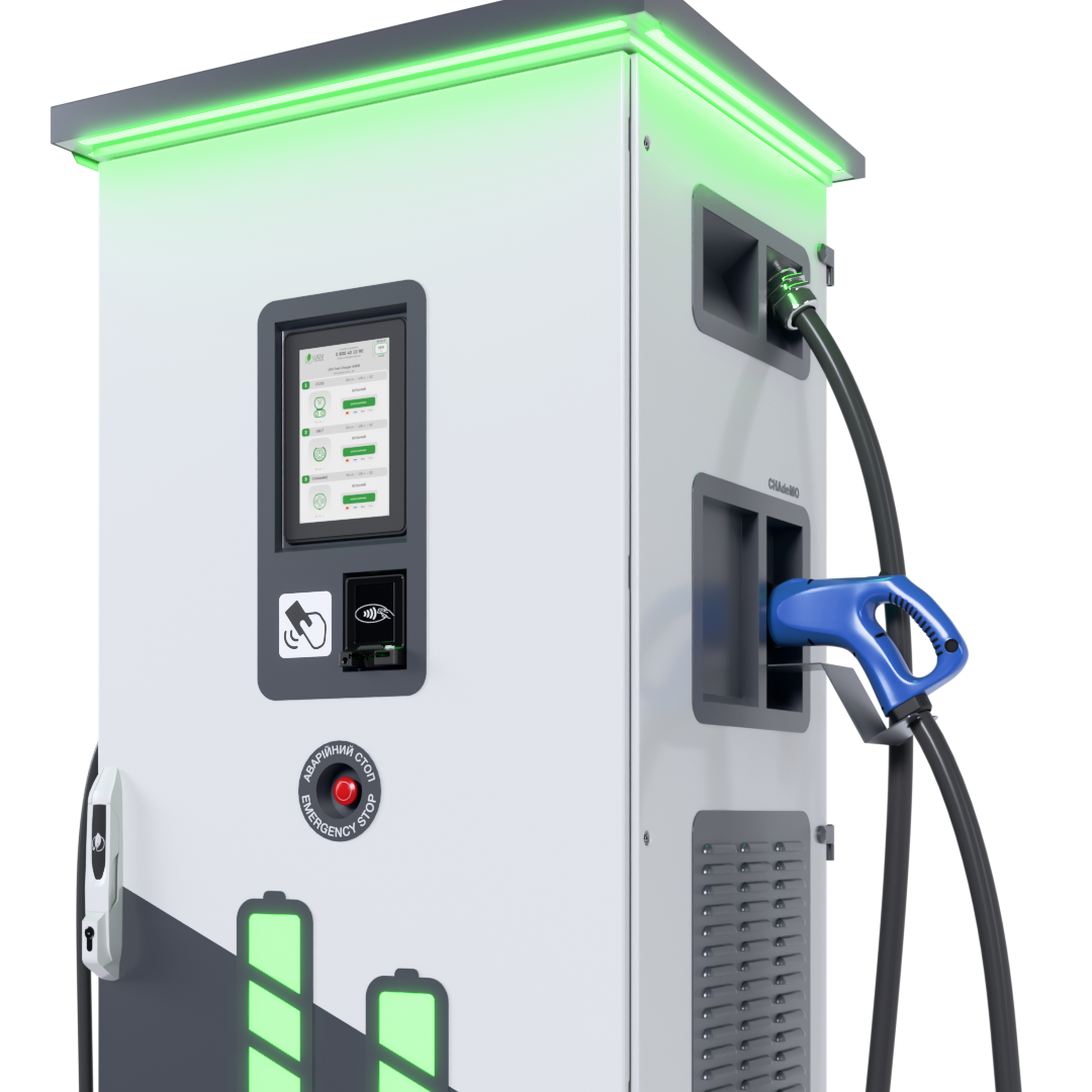 Platobný terminál integrovaný v nabíjacích staniciach UGV Chargers