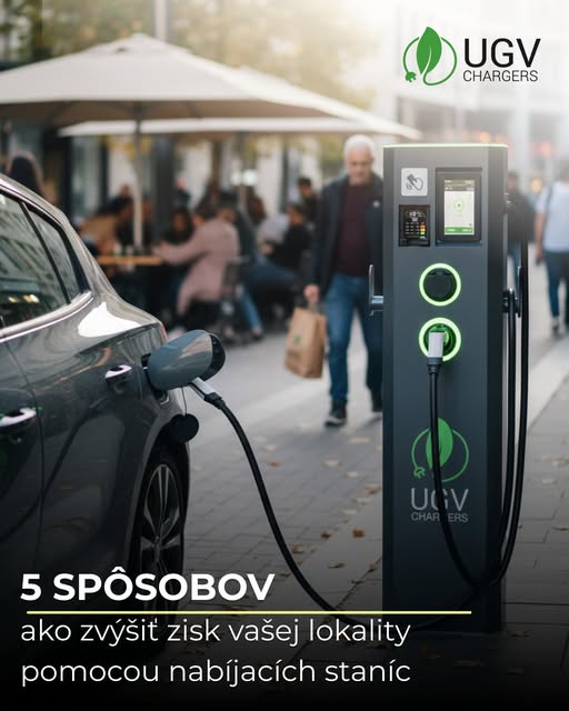 Ako nabíjacia infraštruktúra UGV Chargers zarába pre váš biznis