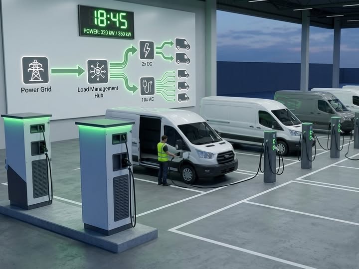 Logistické spoločnosti prechádzajú na elektromobilitu. Je vaša nabíjacia infraštruktúra pripravená?