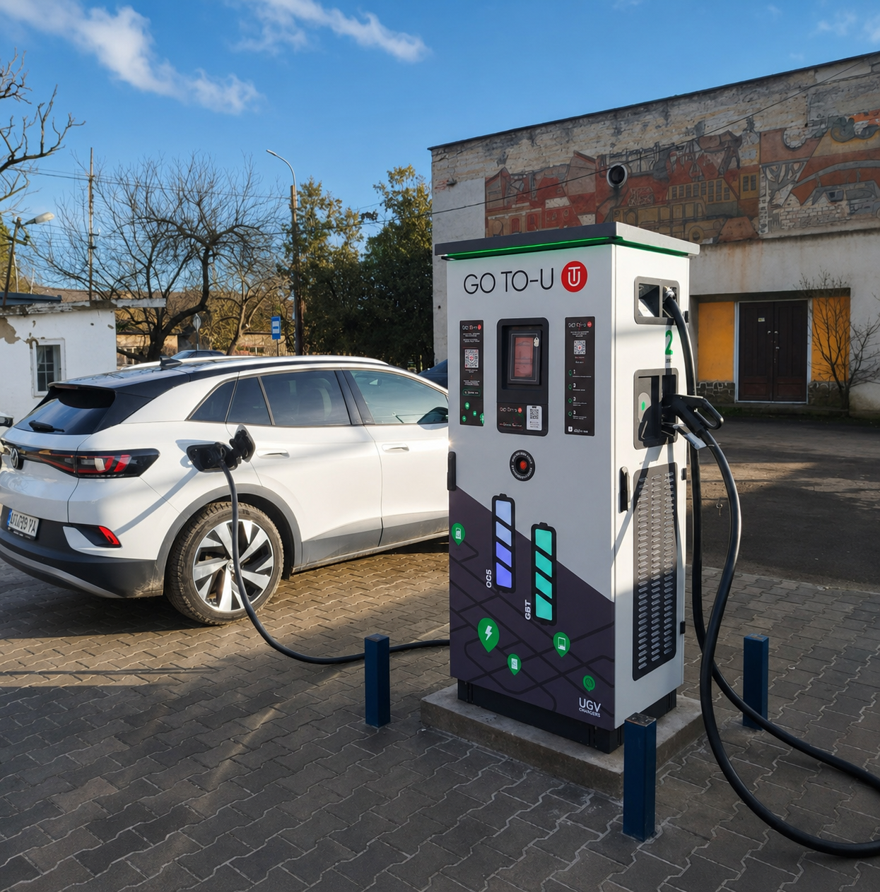 Vysokovýkonné nabíjacie stanice UGV Chargers pre nabíjacie huby