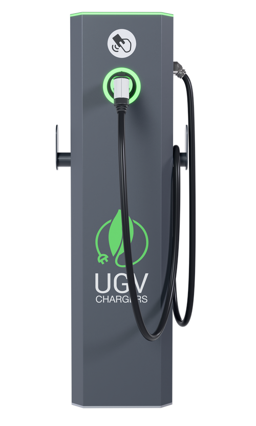 UGV-A11AG-T11-RM – 11 kW floor-standing AC charging station with Type 2 cable