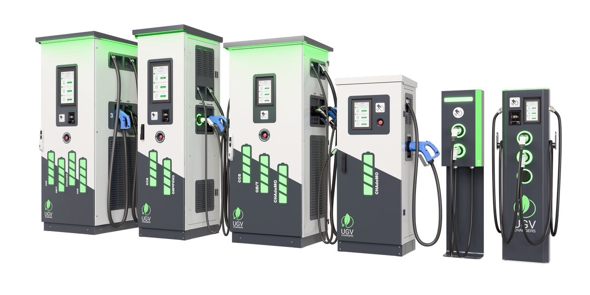 UGV Chargers AC, DC and split EV charging stations