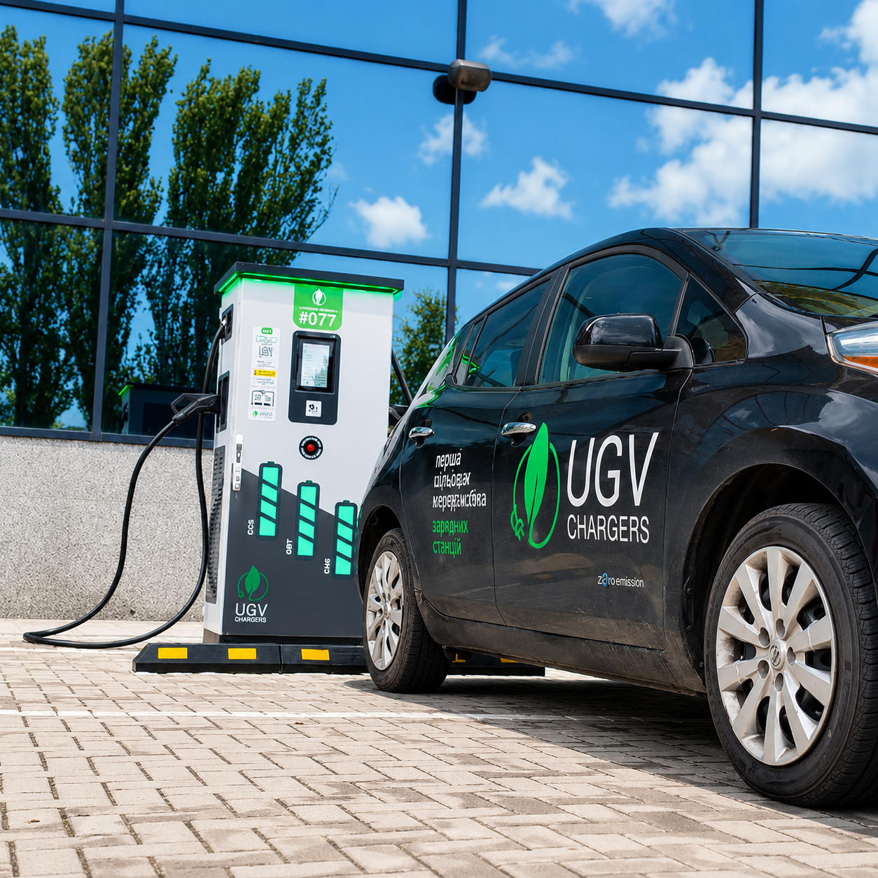 UGV Chargers high-power charging station