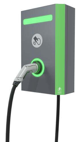 Jednoportová nástenná nabíjacia stanica 22 kW